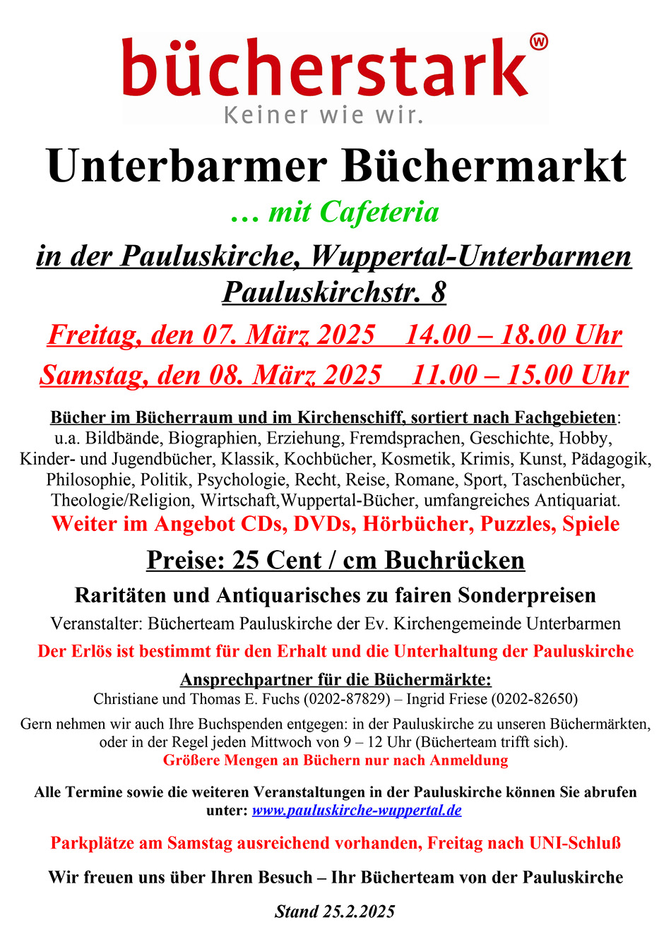 Plakat 3-2025_Buechermarkt